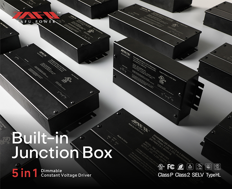 [Leaflet]-[Constant Voltage Driver]-[5in1 Dimmable & Built-in Junction Box]